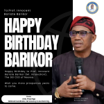 NOVAR Felicitates With Prof. Innocent Bariate Barikor On His Birthday